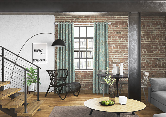 Finch Toile, Eau de Nil - Made to Measure Curtains - Image 5